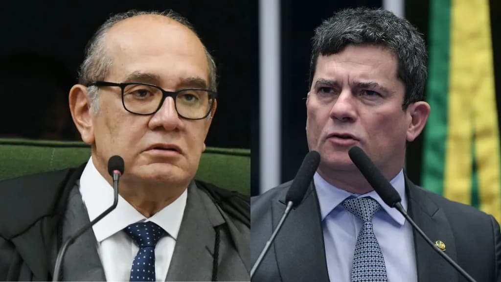 Moro encontra Gilmar Mendes para tentar construir relação e salvar mandato