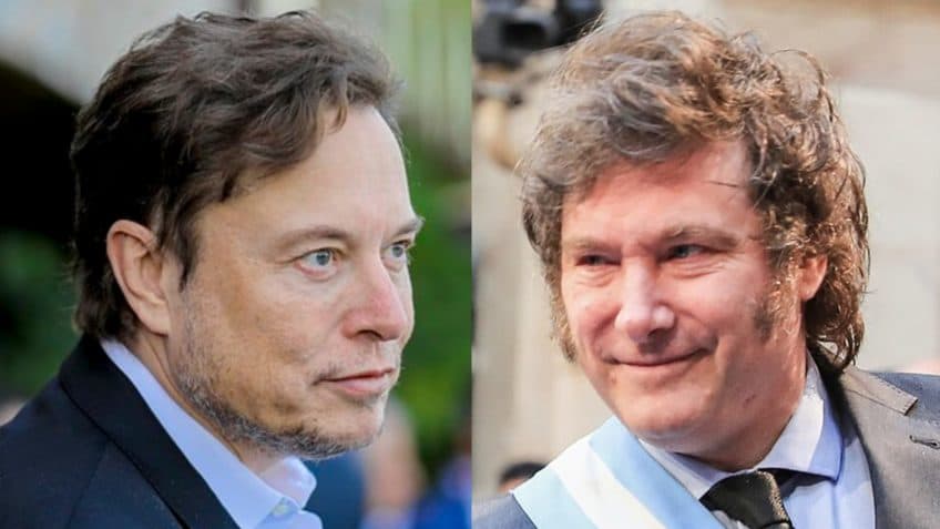 Javier Milei vai aos EUA para reunião com Elon Musk