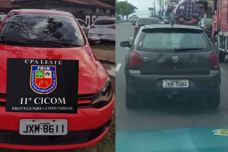 &#8220;Paredão&#8221; localiza dois veículos roubados na capital amazonense