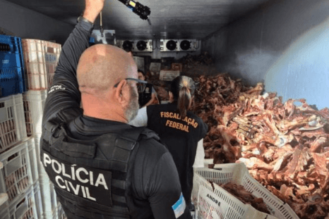 No ES, 17 toneladas de carne imprópria para consumo são recolhidas