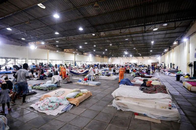 Força Nacional amplia efetivo para 300 agentes para garantir segurança em abrigos no RS