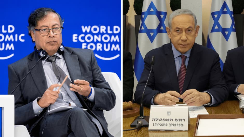 Presidente da Colômbia ameaça romper relações diplomáticas com Israel