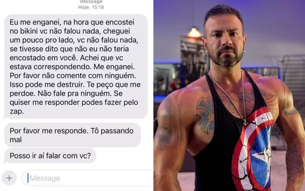 &#8220;Achei que estava sendo correspondido&#8221;, diz personal acusado de passar a mão em aluna, em GO