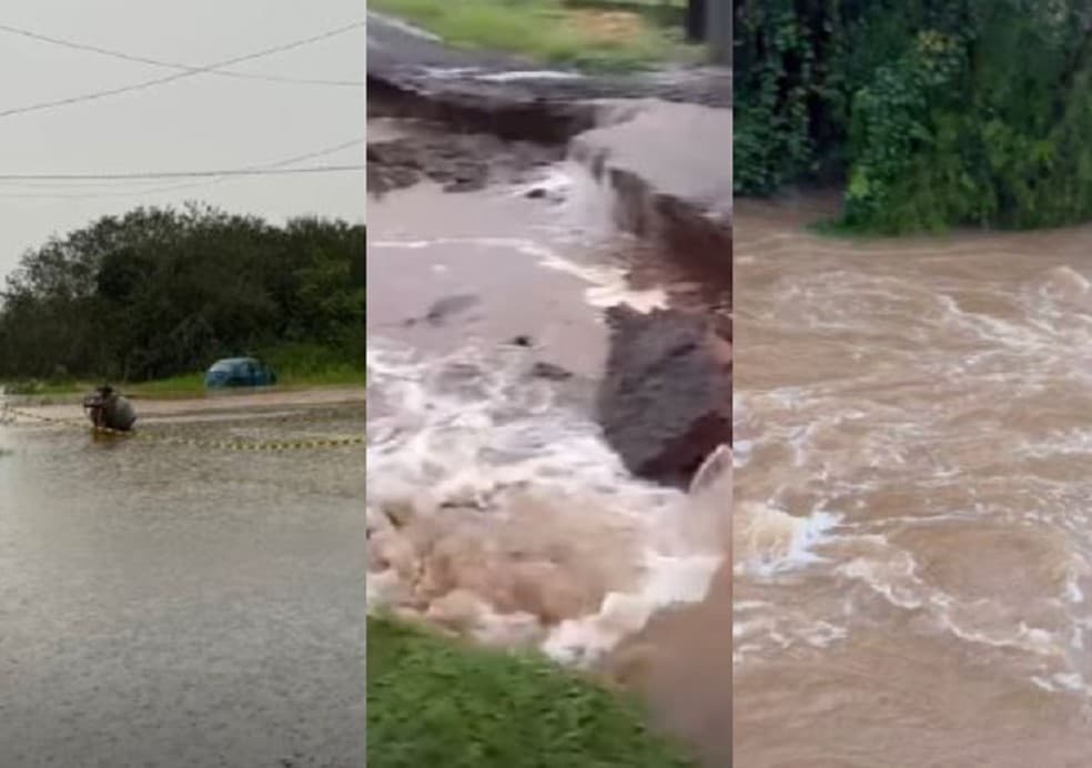 Municípios de Santa Catarina registram chuvas intensas