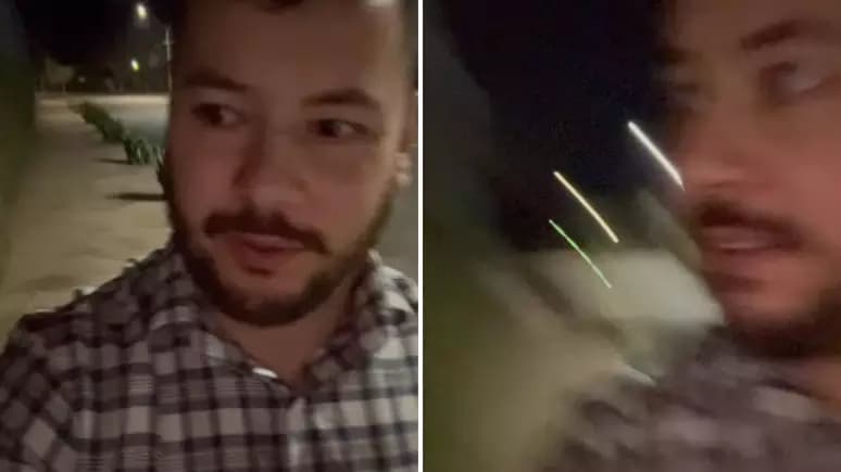 Prefeito de cidade do RS tem celular roubado por criminosos enquanto gravava vídeo 
