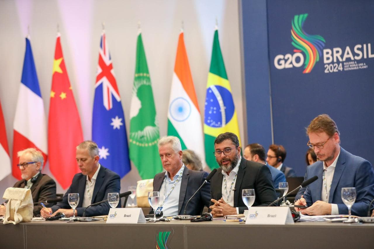 &#8220;Cidadão deve estar no centro das discussões sobre mudança climática&#8221;, diz Wilson Lima em reunião do G20