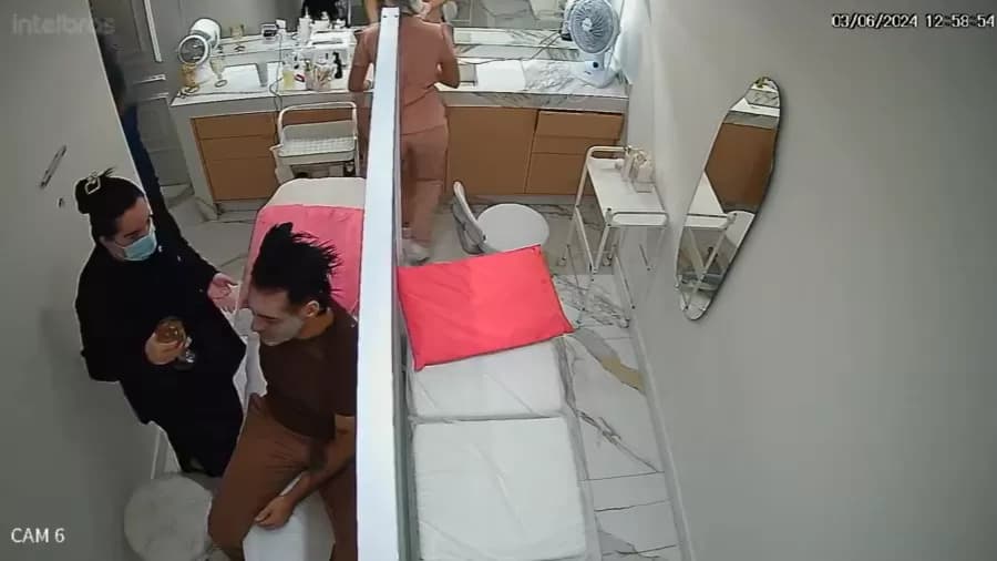 Peeling de fenol: Vídeo revela momento em que empresário passa mal em clínica antes de morrer