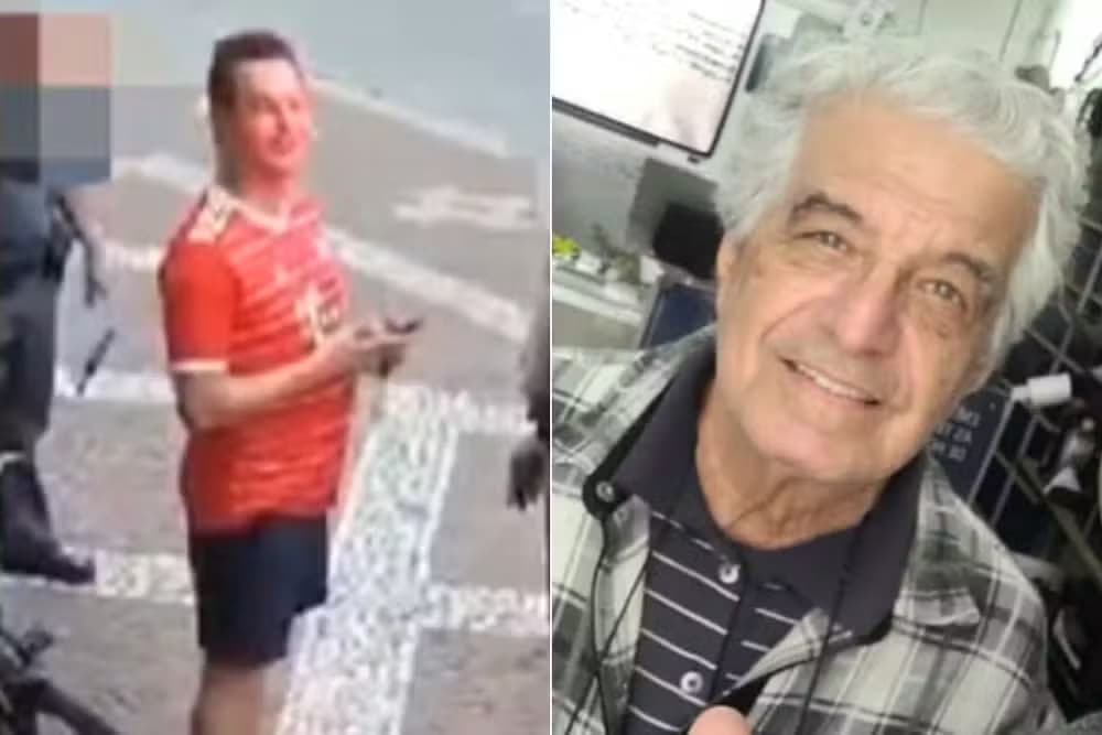 Idoso morre após levar &#8220;voadora&#8221; no peito, na frente do neto, em Santos (SP)