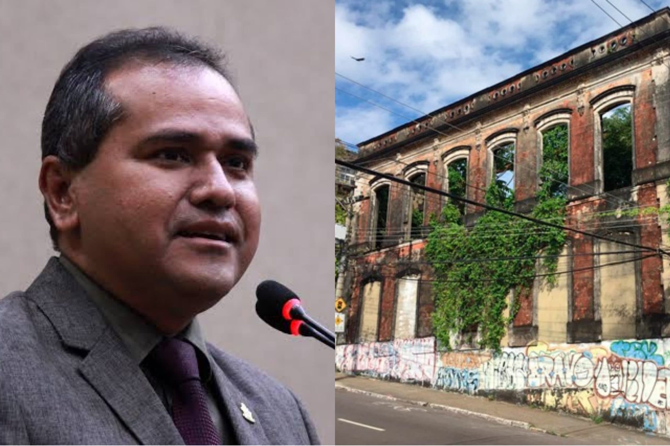 &#8220;Manaus está cheia de imóveis abandonados&#8221;, diz autor de PL que busca reformar e regularizar prédios abandonados