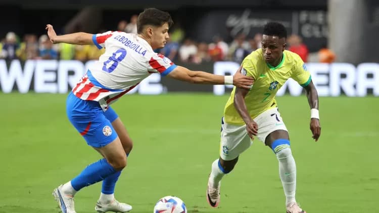 Copa América: Brasil goleia Paraguai com atuação de melhor do mundo de Vini Jr.