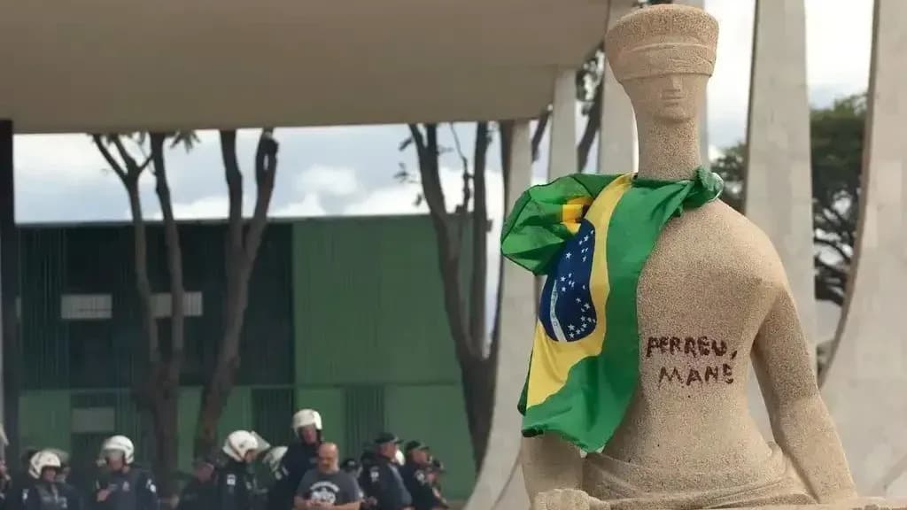 Moraes autoriza pichadora da estátua a receber assistência religiosa em casa