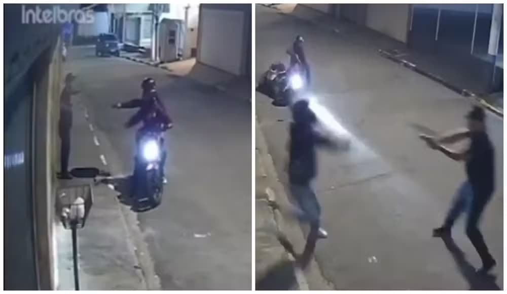 VÍDEO: Vítima desarma ladrão durante roubo e mata assaltante, em Guarulhos (SP)