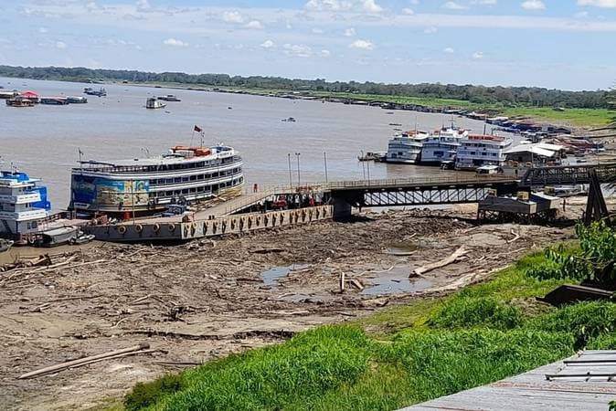 Locais de votação podem ser alterados devido à estiagem no Amazonas