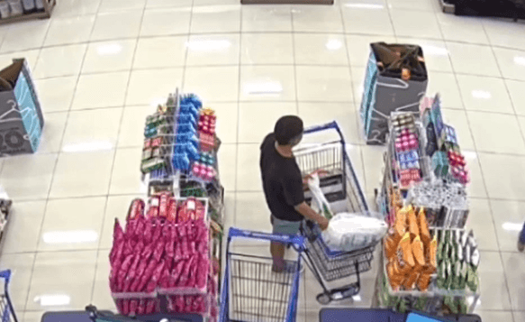 VÍDEO: Criminoso é pego com &#8216;a boca na botija&#8217; ao tentar furtar Havan em Manaus