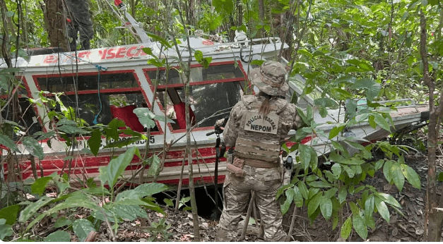 Lancha sequestrada no Pará é encontrada no Amapá