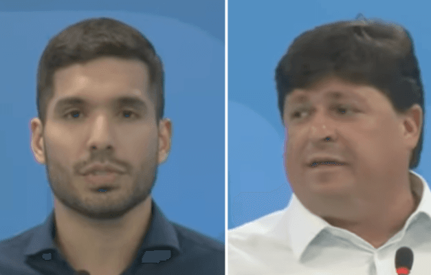 VÍDEO: candidatos à prefeitura de Fortaleza trocam farpas durante debate: &#8216;chupa para ver se sai leite&#8217;
