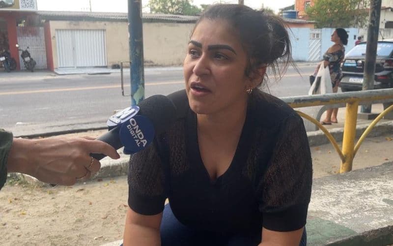 Caso Geovana: Em velório, mãe e patroa divergem sobre relação familiar de jovem encontrada em matagal