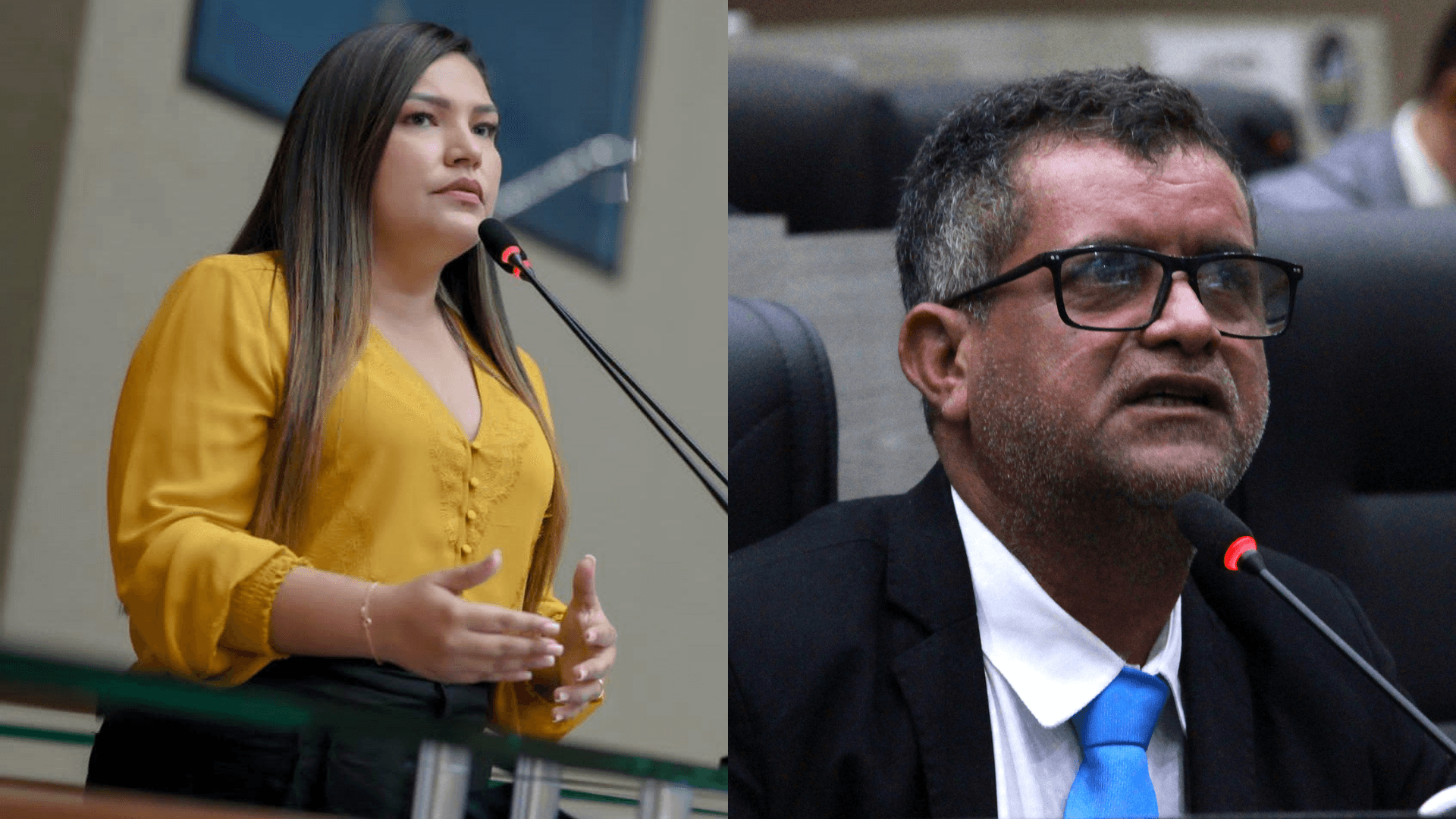 Joana Darc e Raulzinho trocam farpas após atropelamento de cachorro em obra da Prefeitura de Manaus
