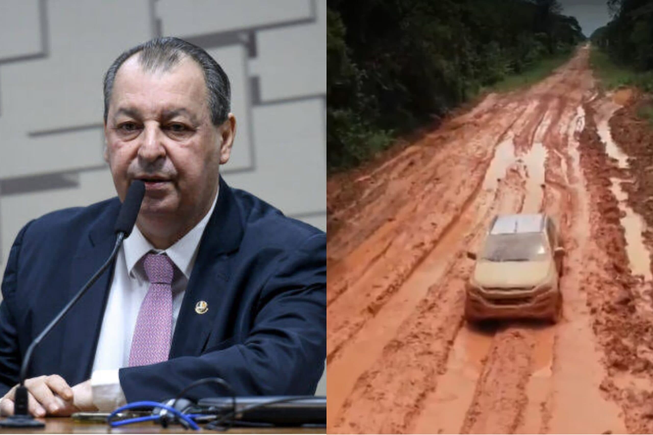 &#8220;A BR-319 não é o fim do mundo para o meio ambiente&#8221;, diz Omar Aziz sobre suspensão de licença para asfaltamento