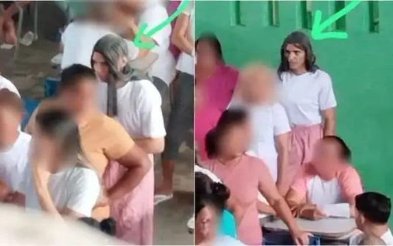 Dois homens faccionados tentam fugir de presídio disfarçados de mulher