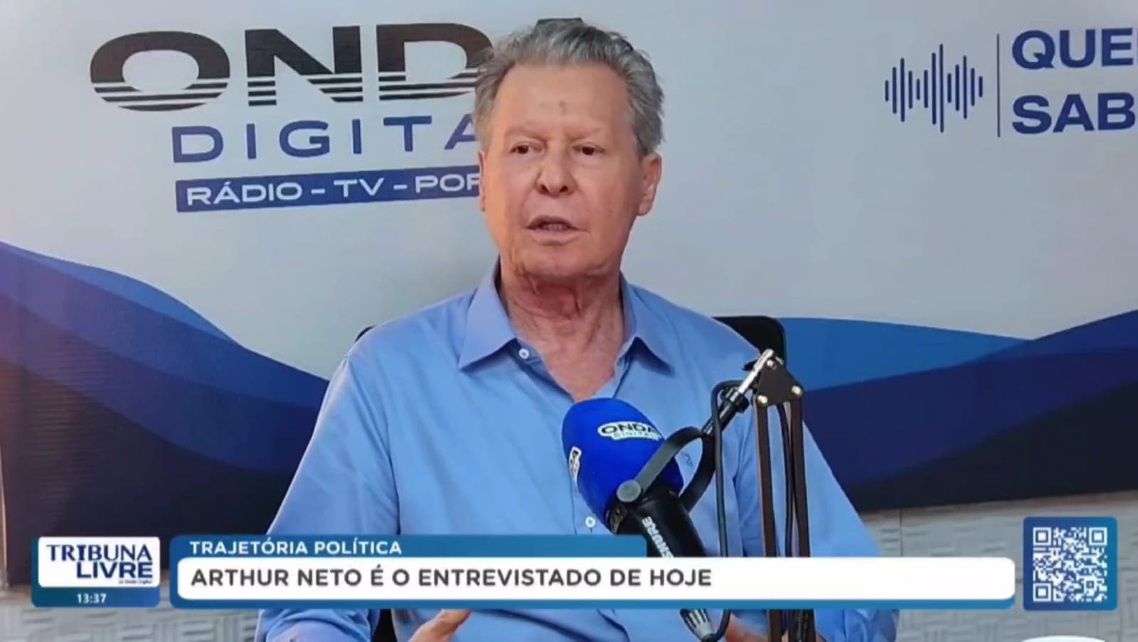 &#8220;Ele se acha o deus do Brasil&#8221;, dispara Arthur Neto sobre ministro Alexandre de Moraes