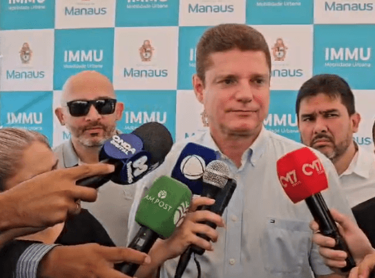 Segurança: câmeras serão instaladas em quase 1,2 mil ônibus para identificar assaltantes, garante vice-prefeito de Manaus