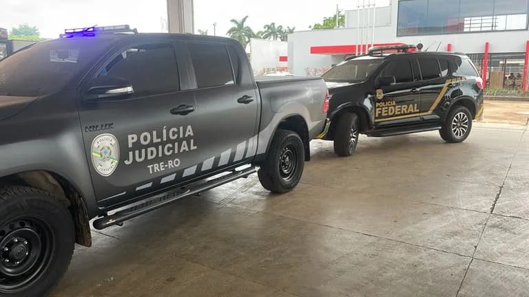 PF apreende documentos em postos de combustíveis por suspeita de crimes eleitorais em Porto Velho