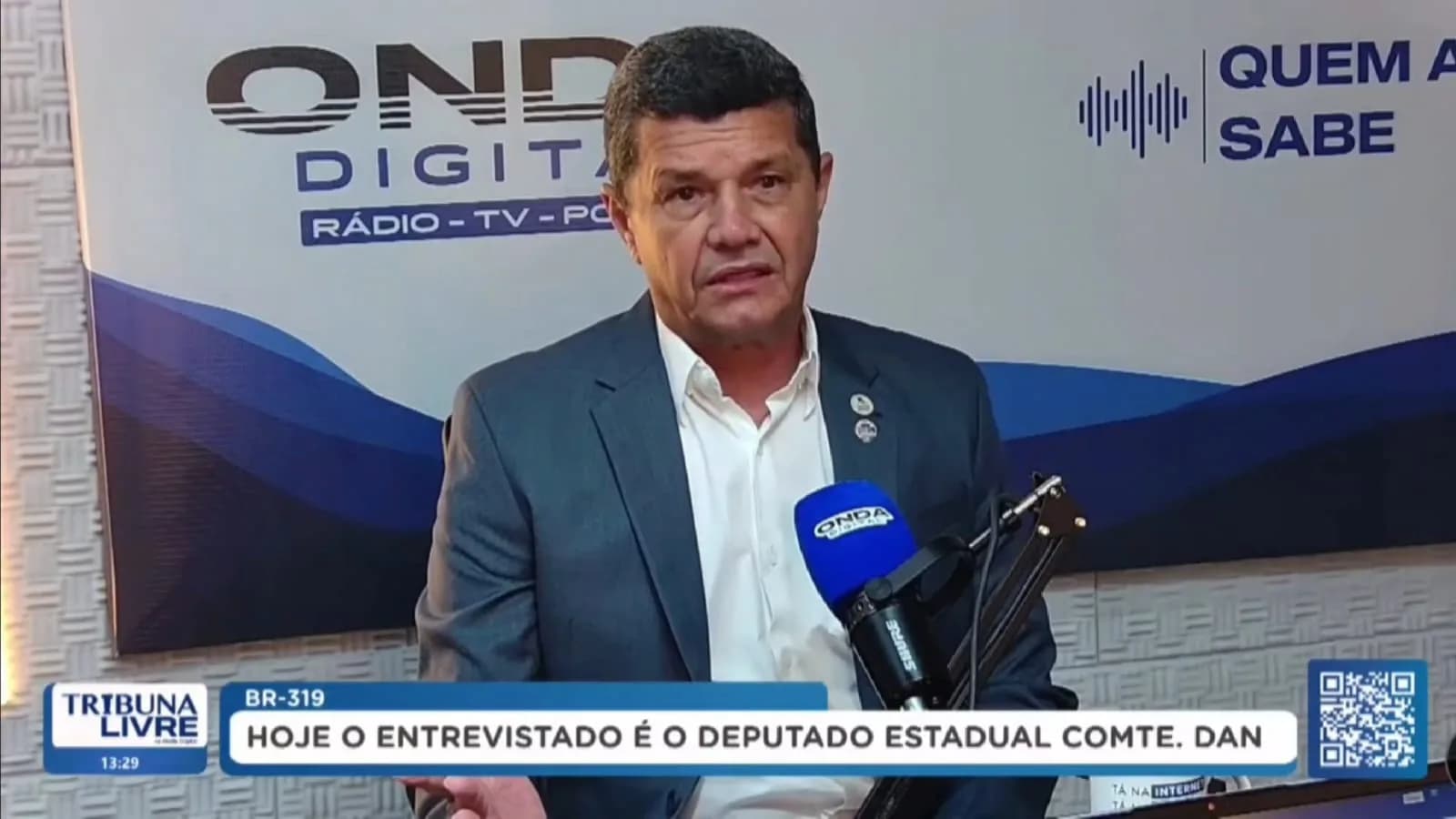 Comandante Dan sobre demora para pavimentação da BR-319: &#8220;o que falta é vontade política&#8221;