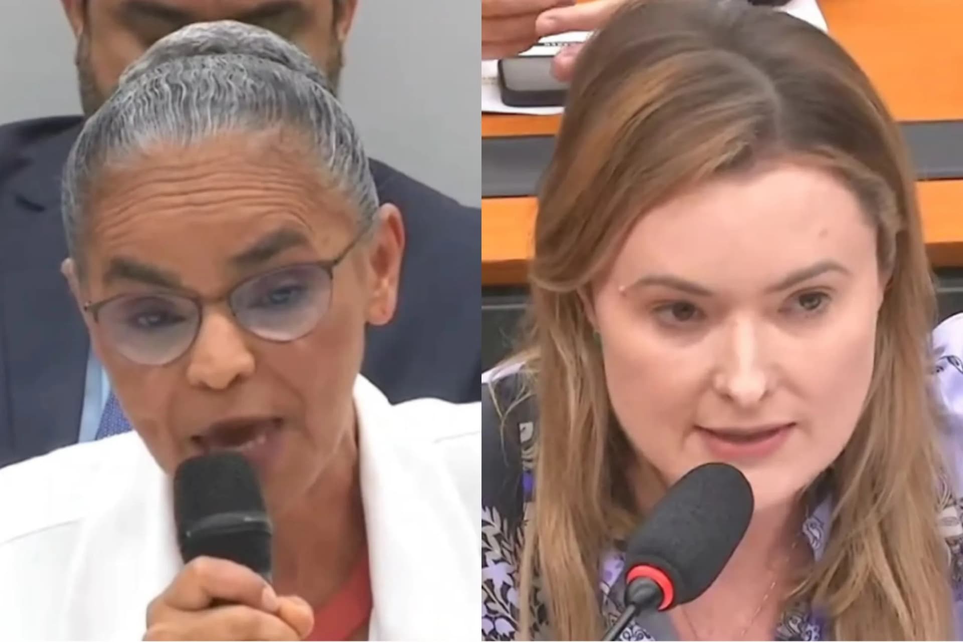 &#8220;Capacho de ONG&#8221;: Marina Silva e Júlia Zanatta elevam os ânimos e batem boca na Câmara