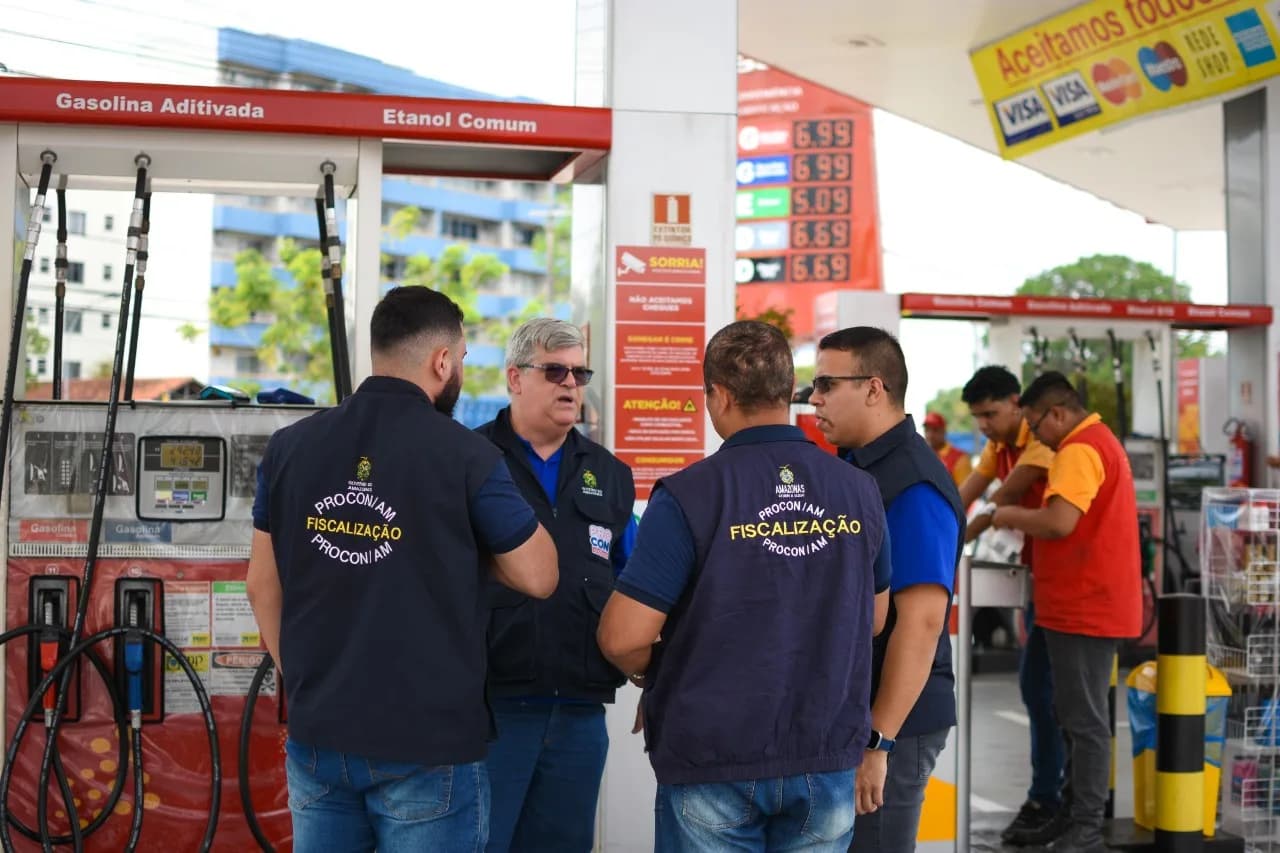 Postos de Manaus são alvos de fiscalização após aumento repentino nos preços dos combustíveis