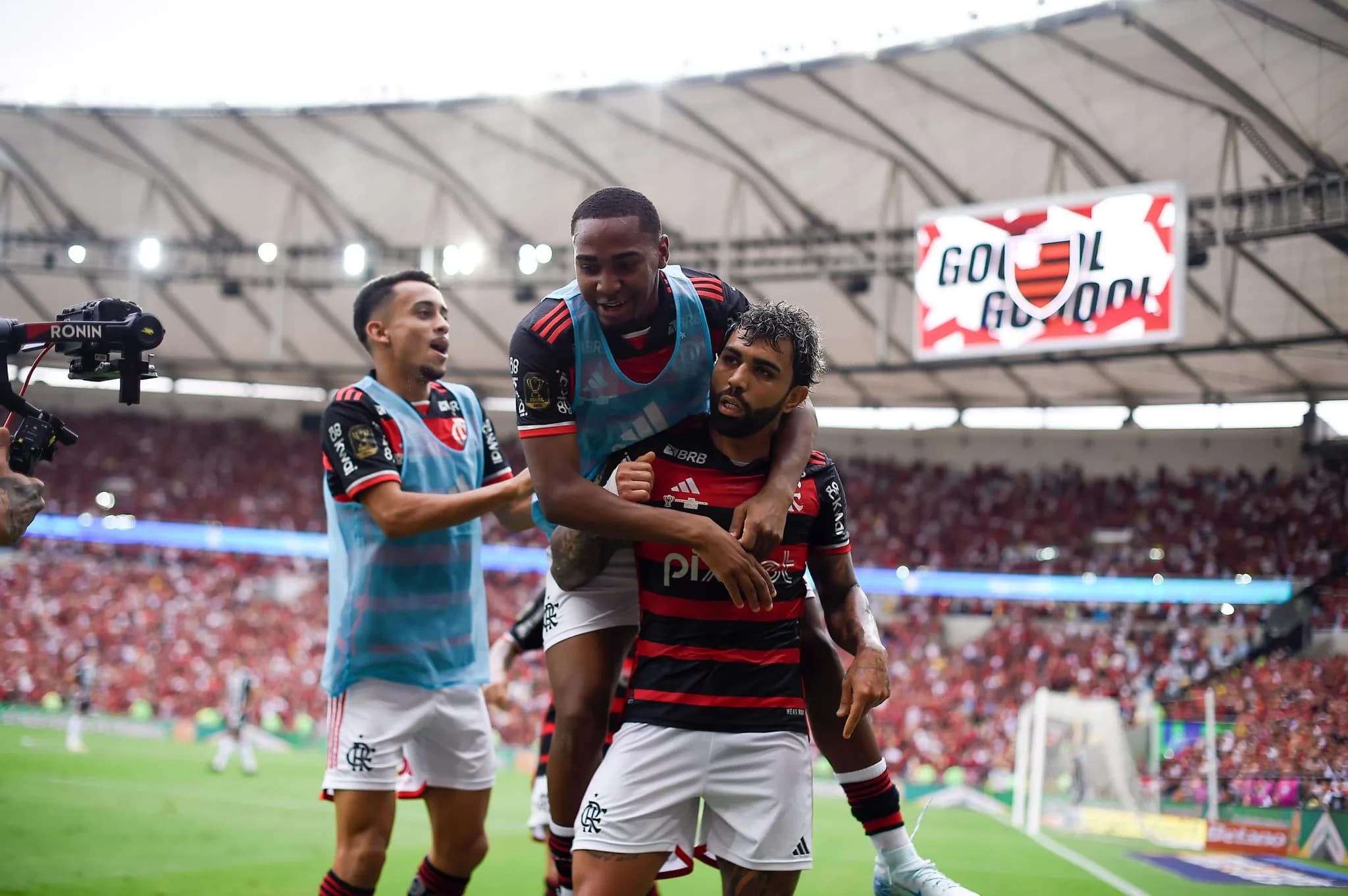 Final da Copa do Brasil: Com dois de Gabigol, Flamengo vence Atlético-MG e abre vantagem; veja os gols