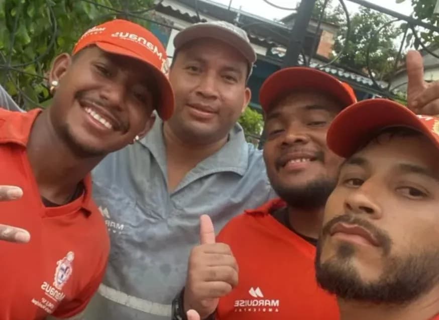Garis encontram R$ 7 mil no lixo e devolvem para empresária, em Manaus