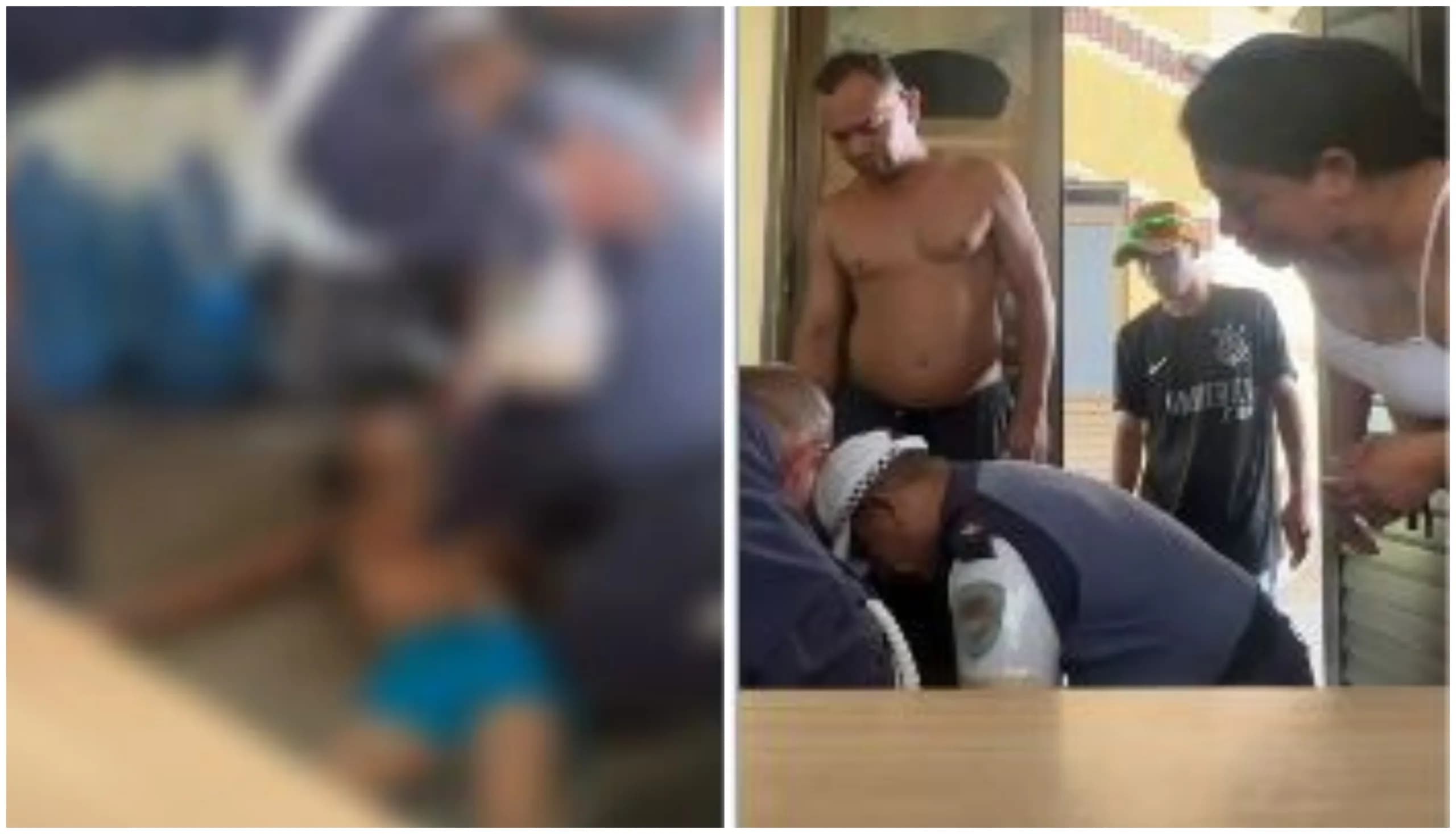 VÍDEO: Policiais militares utilizam manobra de &#8220;ressuscitação&#8221; e salvam menina após afogamento em Manaus