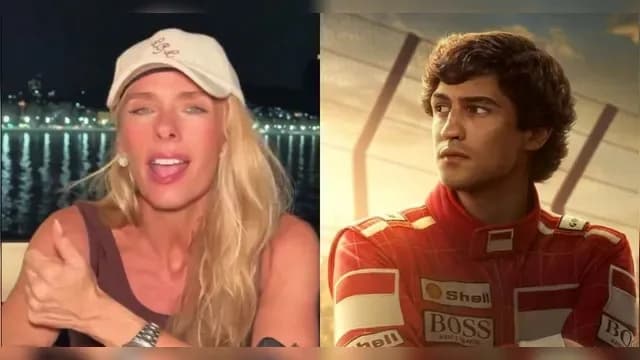 VÍDEO: Adriane Galisteu se pronuncia após polêmica da série &#8220;Senna&#8221; da Netflix