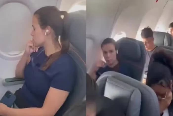 Polêmica: Passageira que não cedeu assento a criança em avião se pronuncia