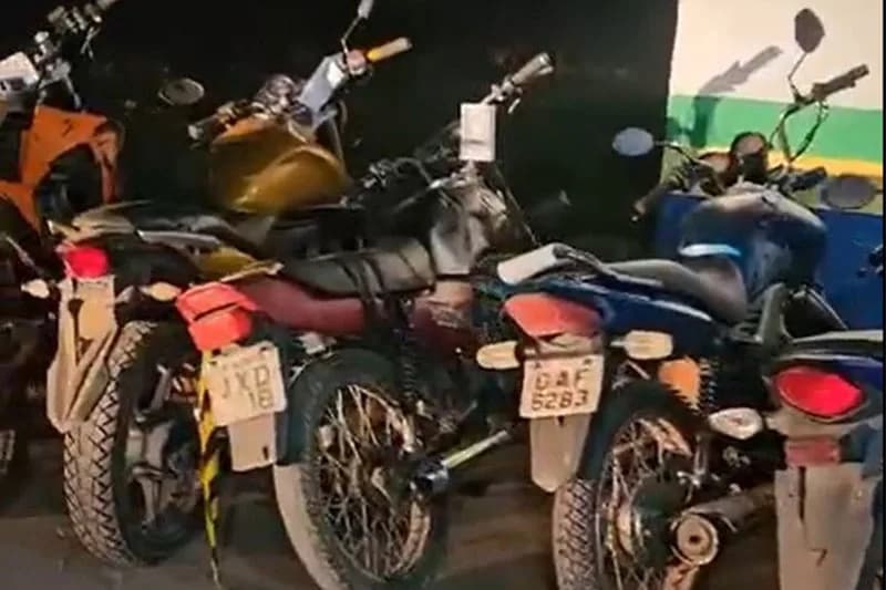 AM: 20 motocicletas com sinais de adulteração são apreendidas em Autazes