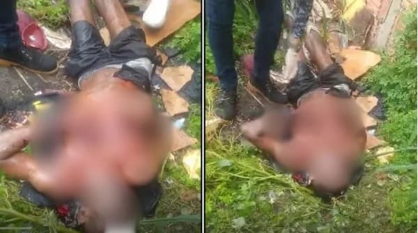 IMAGEM FORTE: &#8216;Neguinho&#8217; é encontrado morto em terreno baldio na Redenção, em Manaus