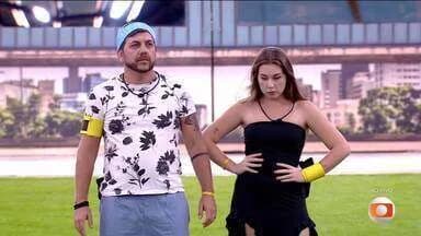 BBB 25: Edilberto e Raíssa são indicados ao primeiro paredão