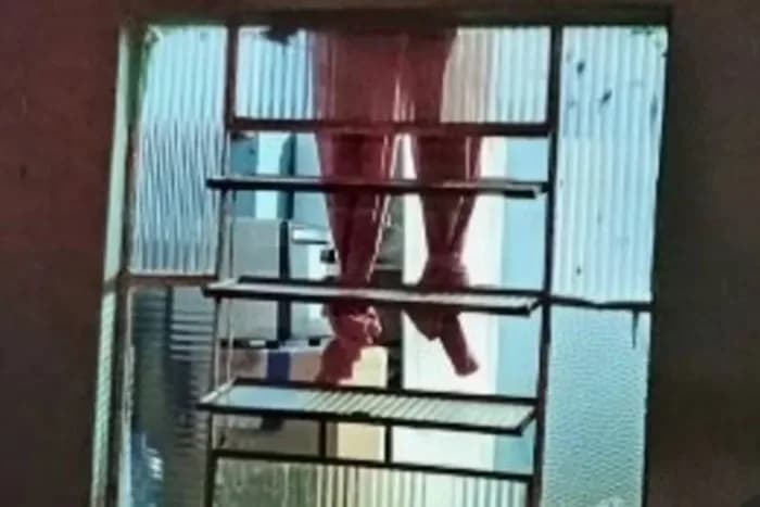 Moradores confundem cortina com corpo pendurado e acionam bombeiros no DF