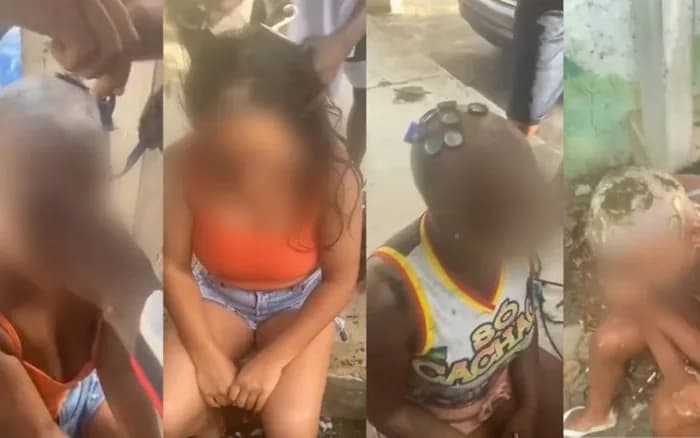 VÍDEO: Mulheres têm cabelos raspados à força, em punição por &#8220;fofoca&#8221;