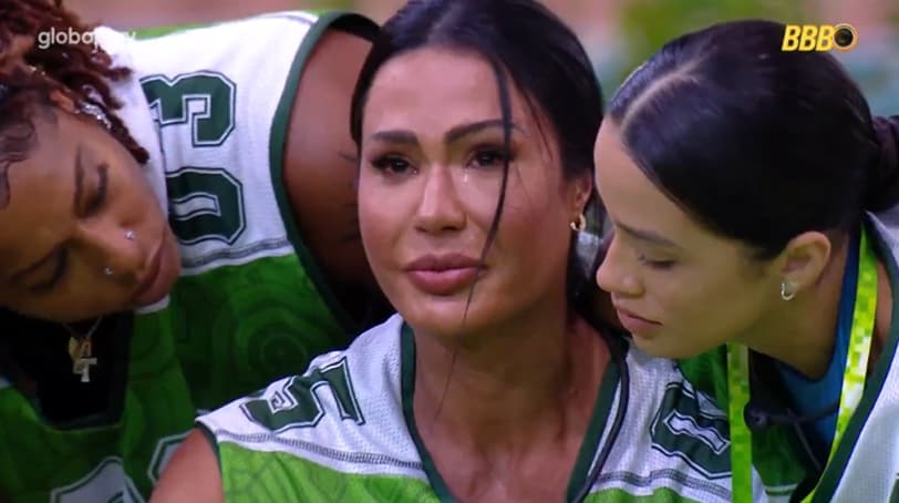BBB 25: Em prova do líder, Gracyanne chora após lembrança traumática; veja