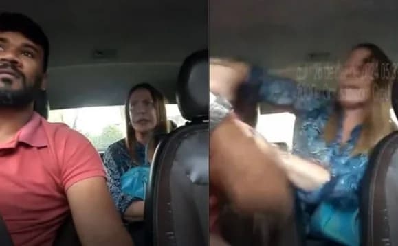 VÍDEO: Motorista de APP leva tapas de médica após negar entrar em condomínio