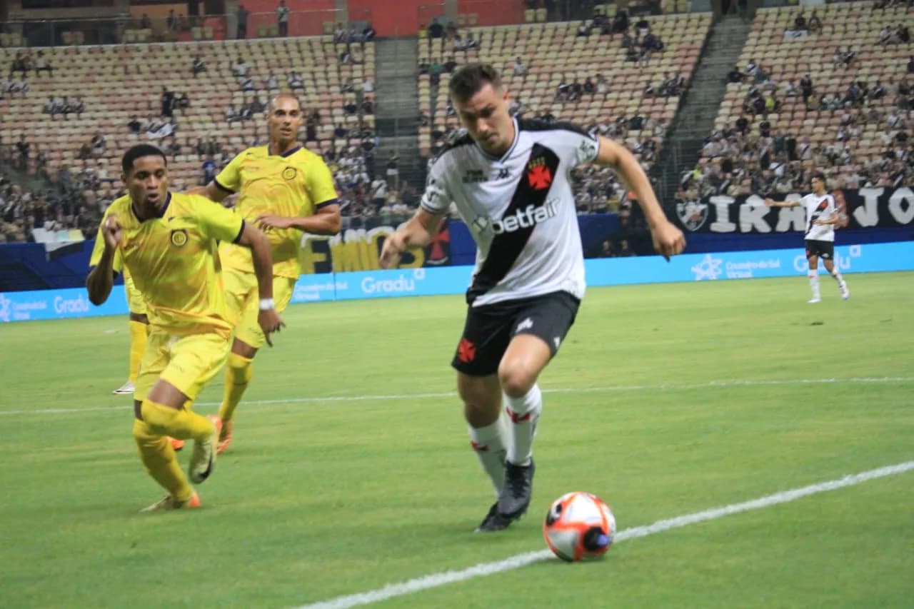 Vasco vence o Madureira com elenco principal na Arena da Amazônia