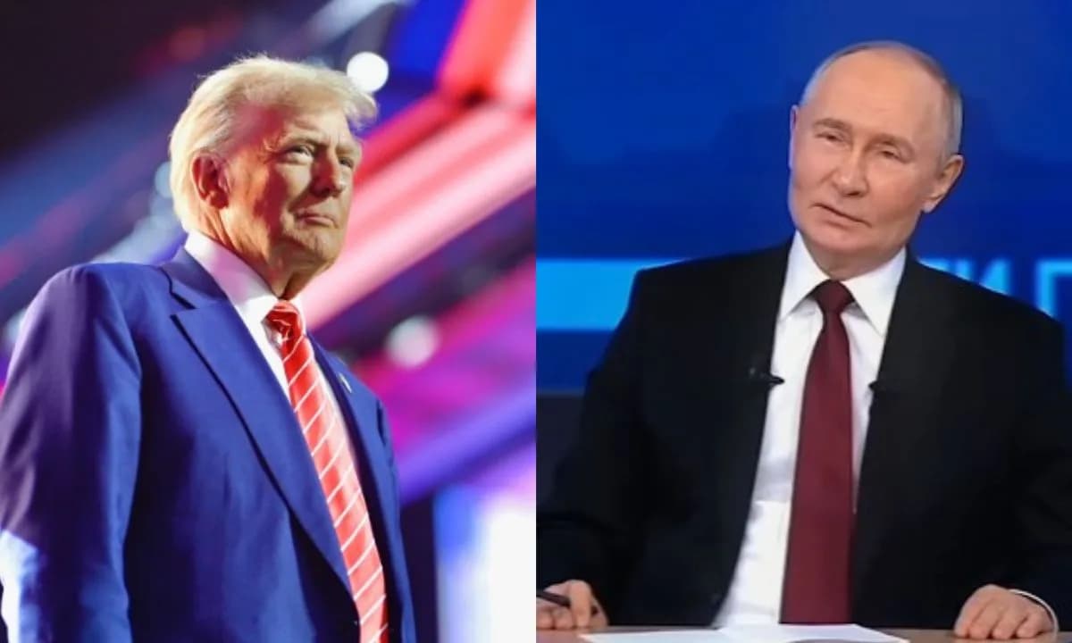 Putin concordou em negociar paz com a Ucrânia, diz Trump