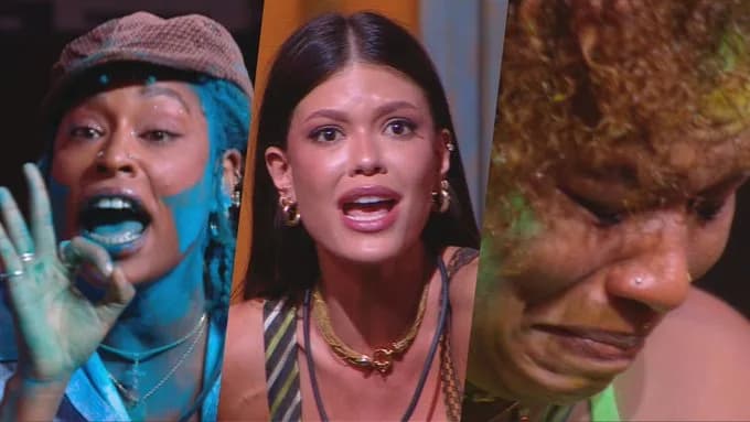 BBB 25: Vitória e Thamiris discutem durante o Sincerão; Camilla chora e pede: &#8220;Para, por favor&#8221;