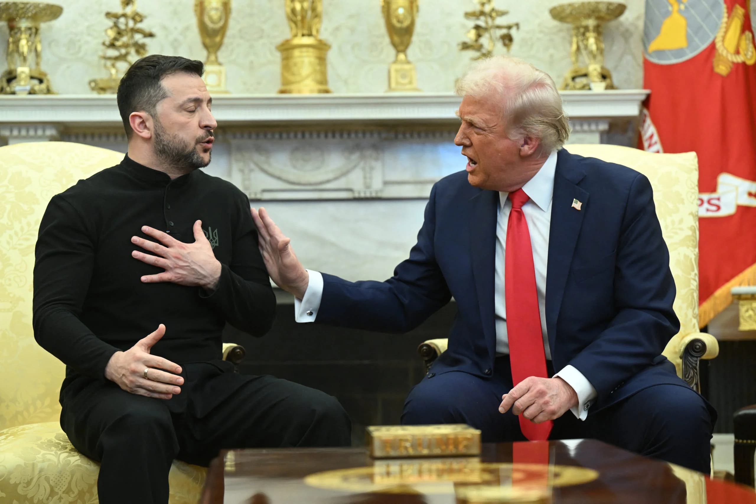 Trump e Zelensky discutem na Casa Branca &#8220;O que você está fazendo é muito desrespeitoso com este país&#8221;