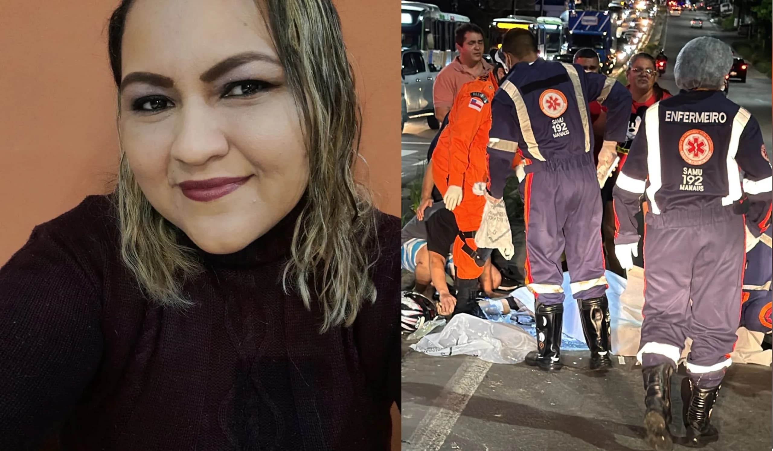Mulher em moto morre após ser atingida por carro na Avenida Torquato Tapajós