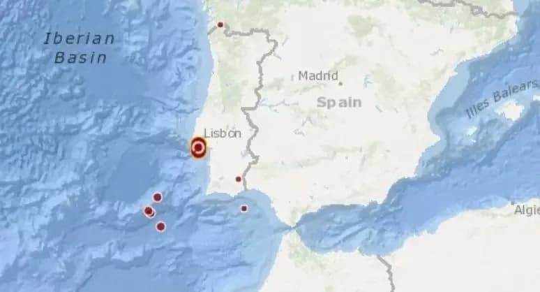 Terremoto de magnitude 4,7 atinge Portugal