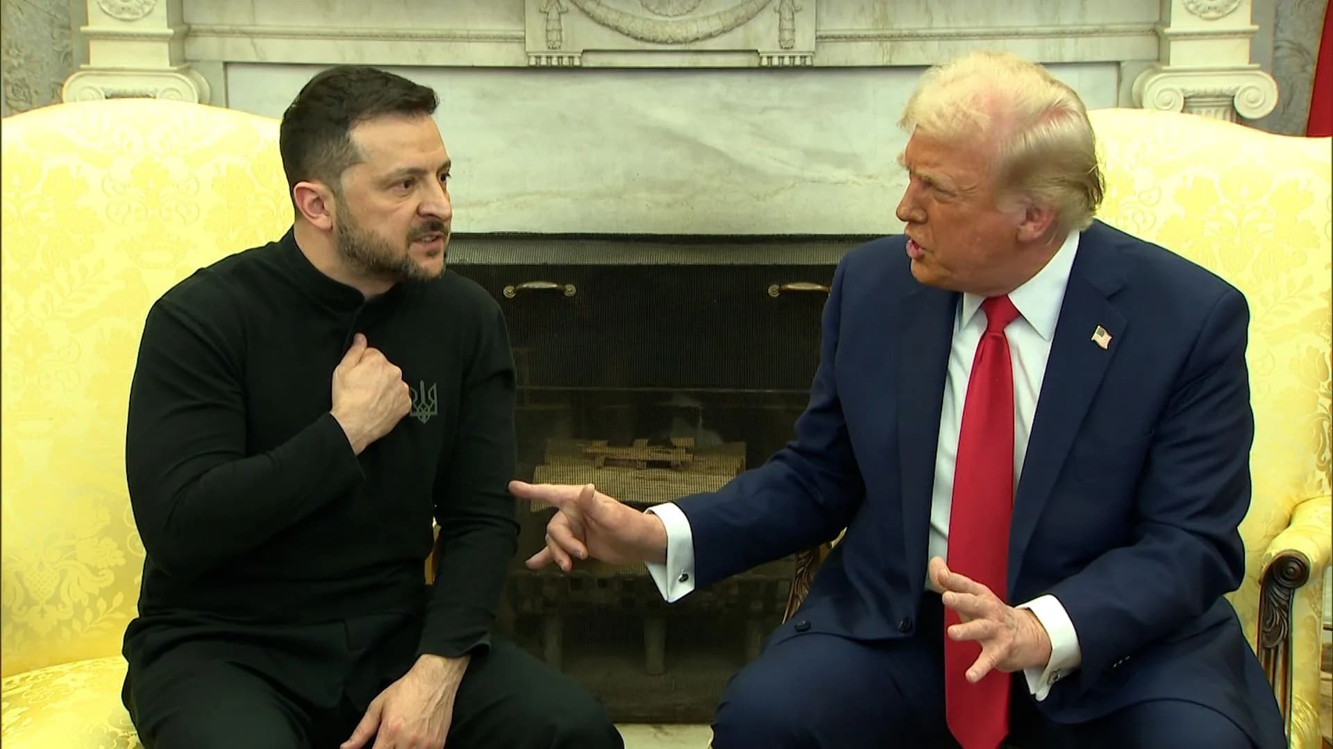 Zelensky cancela agenda de compromissos em Washington após discussão com Trump