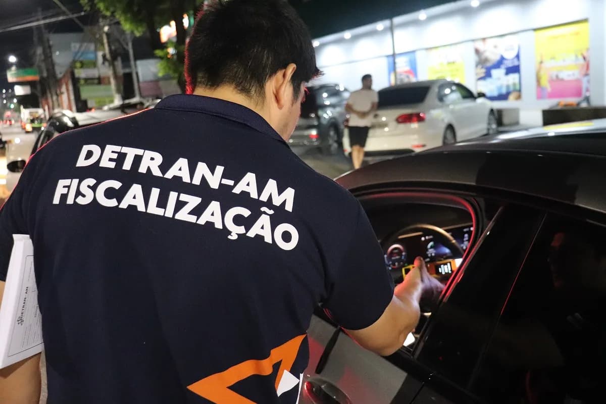 Detran-AM registra quase 200 procedimentos de alcoolemia durante o final de semana